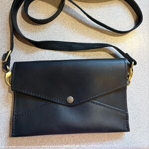 PLG Black Envelope Crossbody, BNWOT!